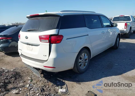 2015 Kia Sedona Lx z USA, uszkodzony, nr VIN KNDMB5C16F6027853